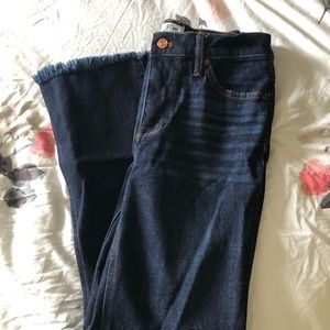 J.Crew Demi Boot Crop Jean- Dark Wash